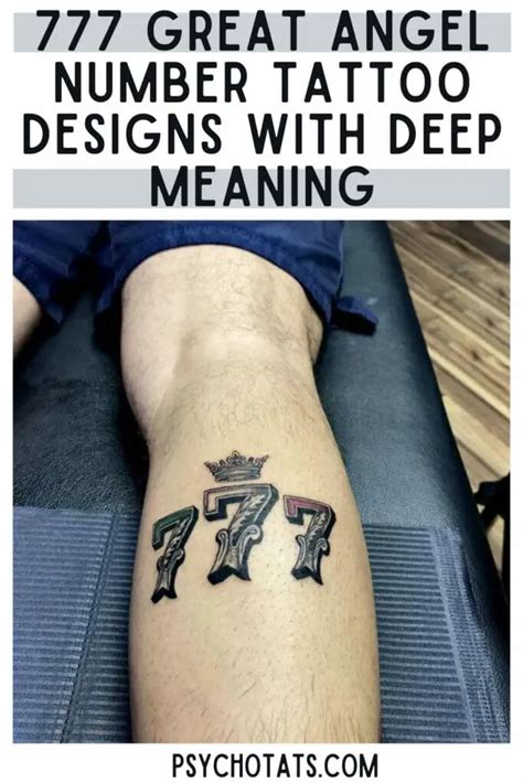what does the 777 tattoo mean|777 Tattoo: Meaning .